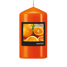 Flavour by GALA Duft-Stumpenkerze Ø 58 mm · 110 mm orange - Orange